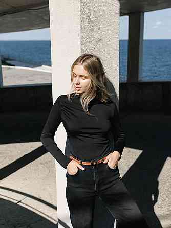 Женский базовый боди с драпировкой микро дайвинг Одесса