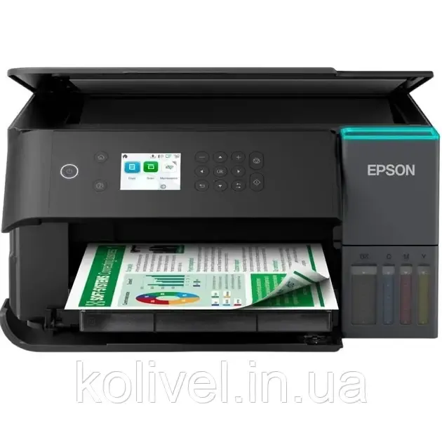 Багатофункціональний пристрій А4 Epson EcoTank L6360 Wi-Fi (C11CL42402) Київ - фото 1