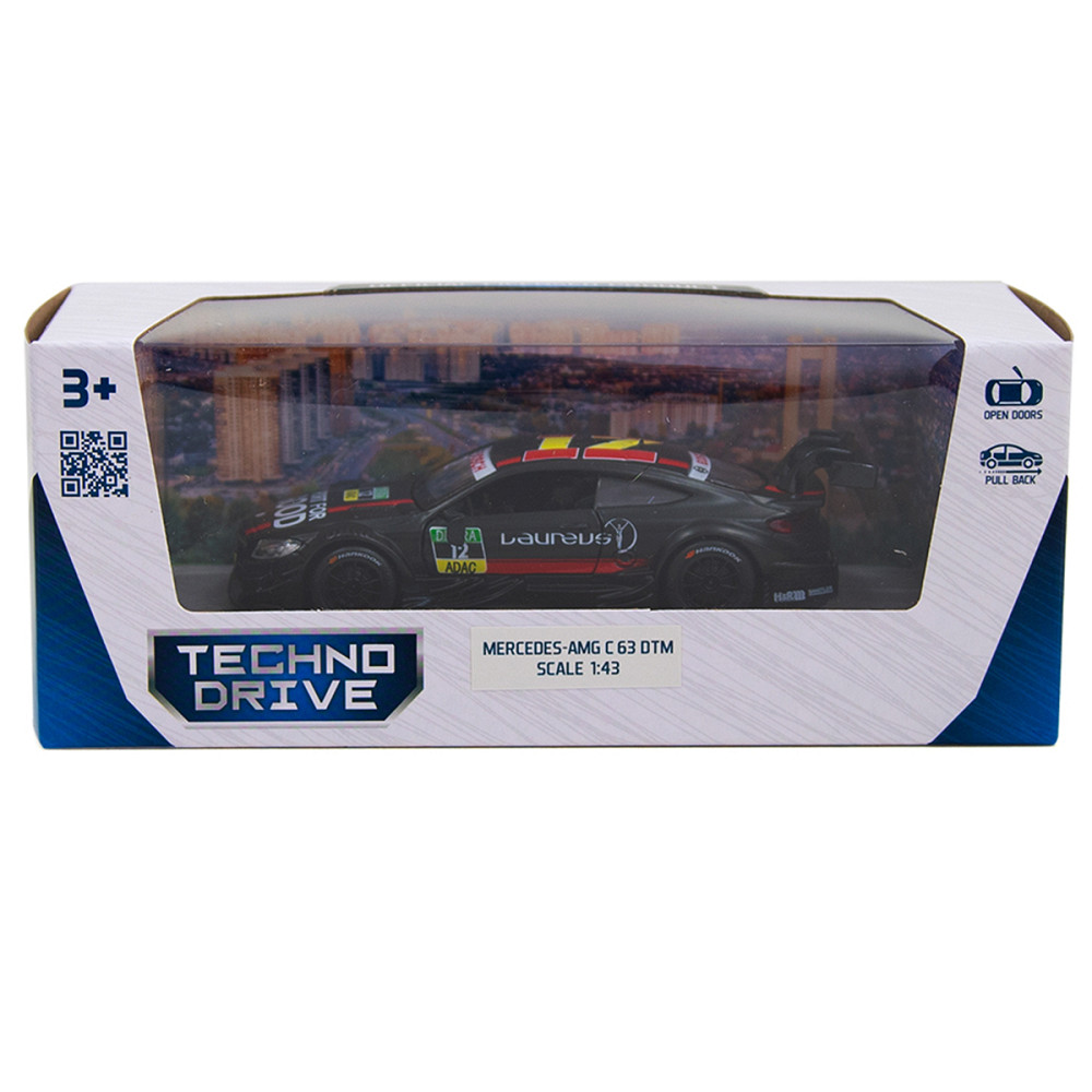 Автомодель - MERCEDES-AMG C63 DTM (чорний) Дніпро - фото 3