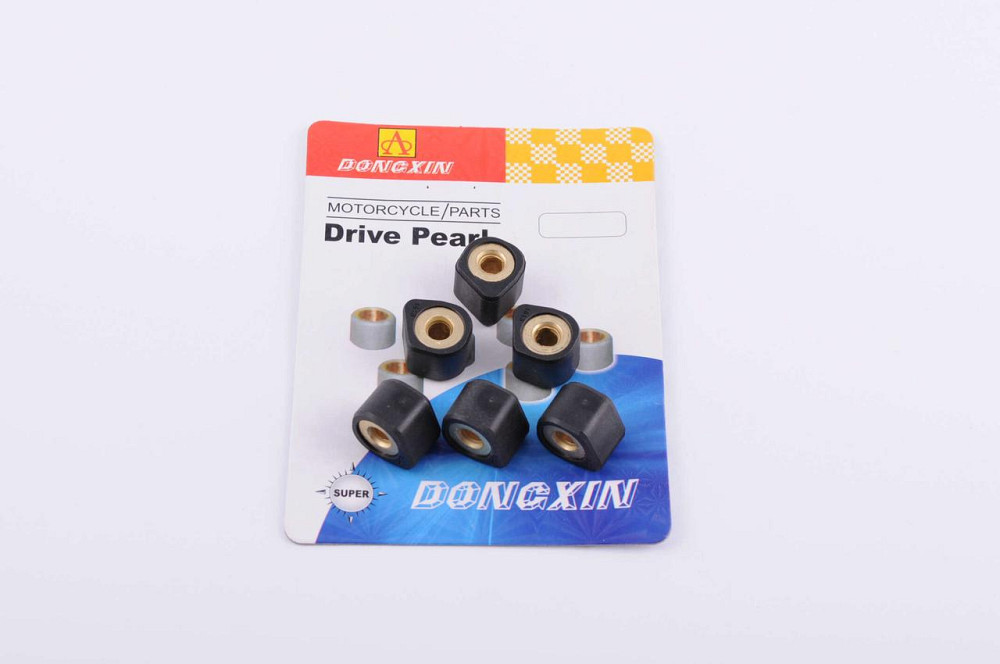 Ролики вариатора (тюнинг) Сузуки 17*12 13,0г (черные) Мукачево - изображение 1