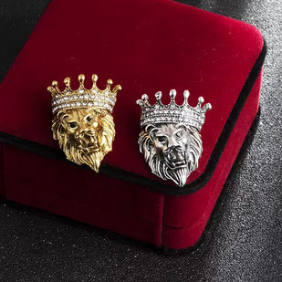 Брошка чоловіча Лев Київ - фото 2