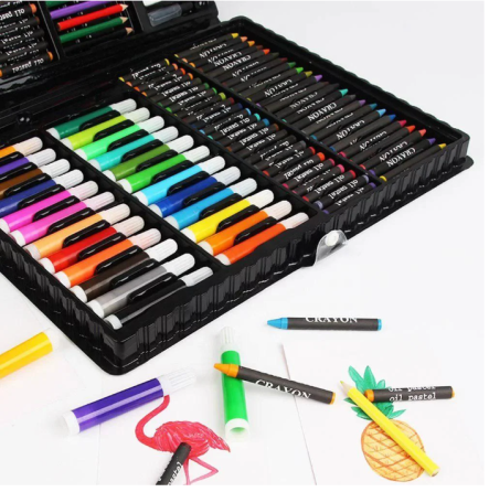 Найбільший художній дитячий набір для малювання та творчості Colorful Italy на 288 предметів!!! Кам'янець-Подільський