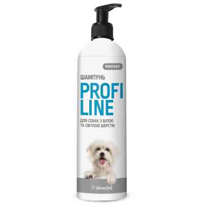 Шампунь для тварин ProVET Профілайн для собак з білою та світлою шерстю 300 мл (4823082422043) Вінниця