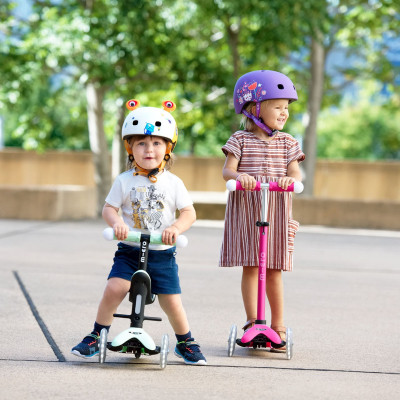 Шлем Micro M (52-56 см) фіолетовий з квітами (AC2138BX) Винница - изображение 10