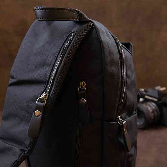 Сумка через плечо нейлон Vintage 20632 Черная Киев