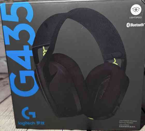 НОВІ Logitech G435 Black LIGHTSPEED Ігрові навушники Киев