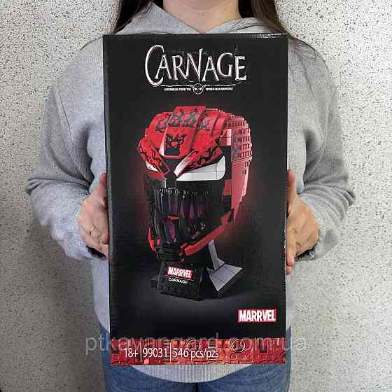 Конструктор голова Карнаж 546 деталей Super Heroes Marvel 99031 Хмельницький