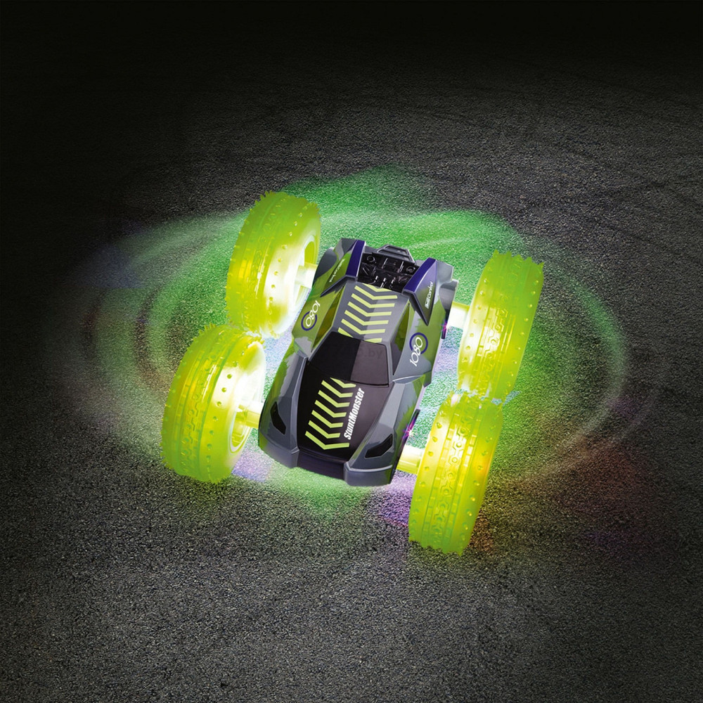 Радиоуправляемая машинка для трюков Revell Control 1080 на дистанционном управлении с LED колесами 4WD зеленая Киев - изображение 6