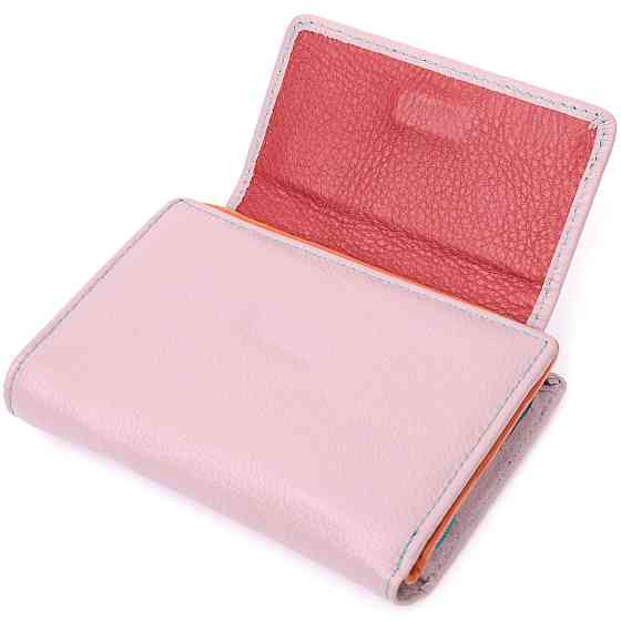 Модний гаманець для жінок з натуральної шкіри ST Leather 22502 Бежевий Київ