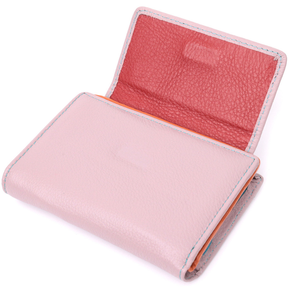 Модный кошелек для женщин из натуральной кожи ST Leather 22502 Бежевый Киев - изображение 5