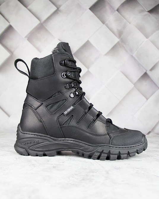Военные зимние мужские ботинки -20 прошиты и проклеены на меху Зимняя тактическая обувь Львов - изображение 7