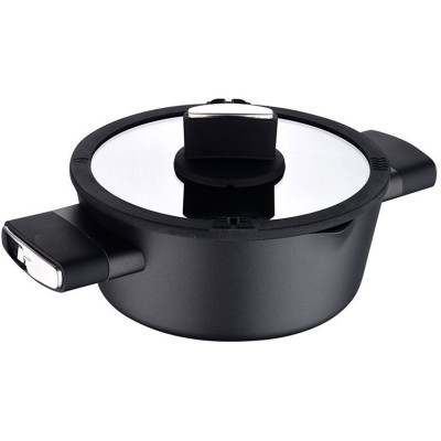 Каструля Bergner Ion Plus з кришкою 2 л (BG-35910-BK) Вінниця - фото 1