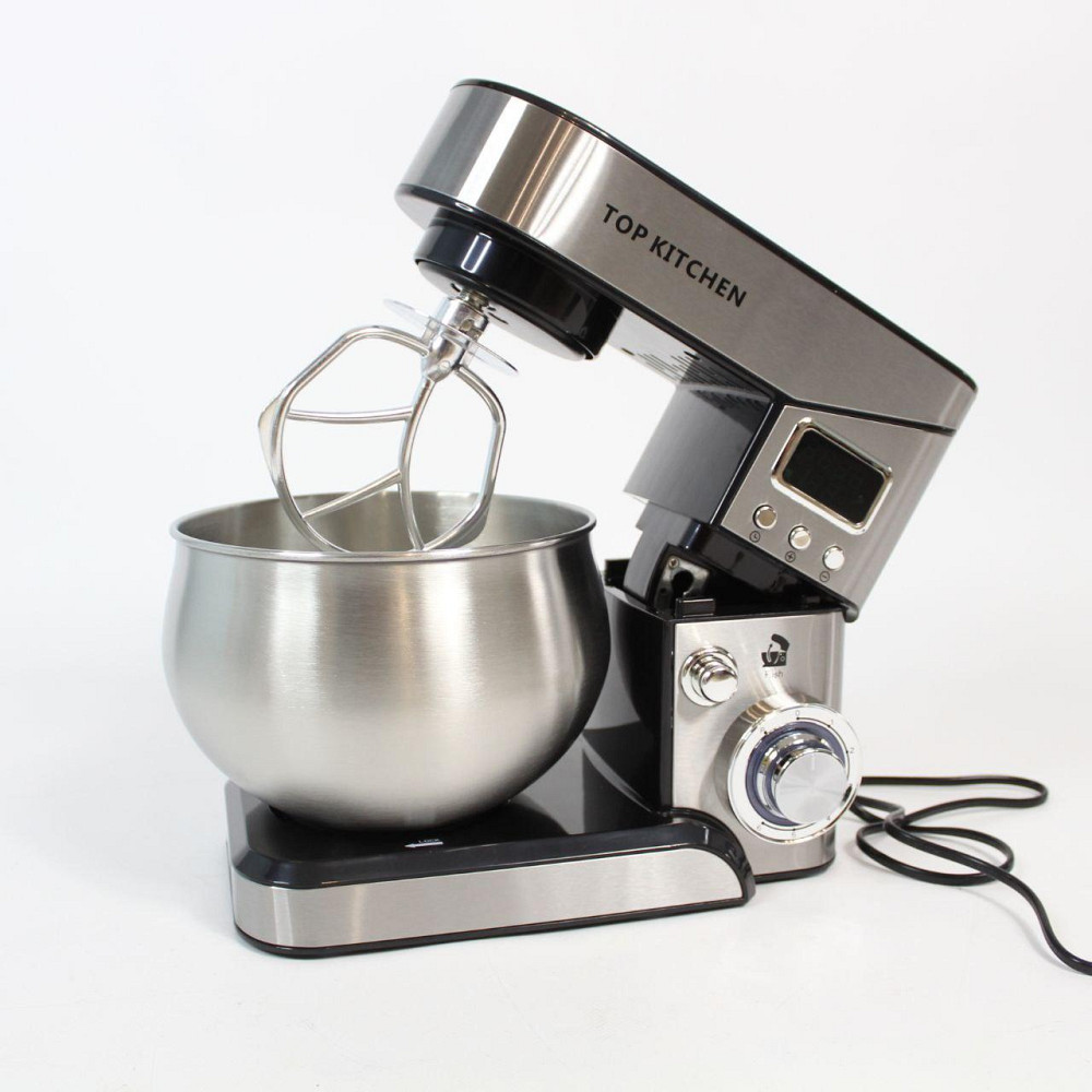 Миксер планетарный с чашей 6л, 4000Вт / Кухонный тестомес для дома / Кухонная машина Киев - изображение 9