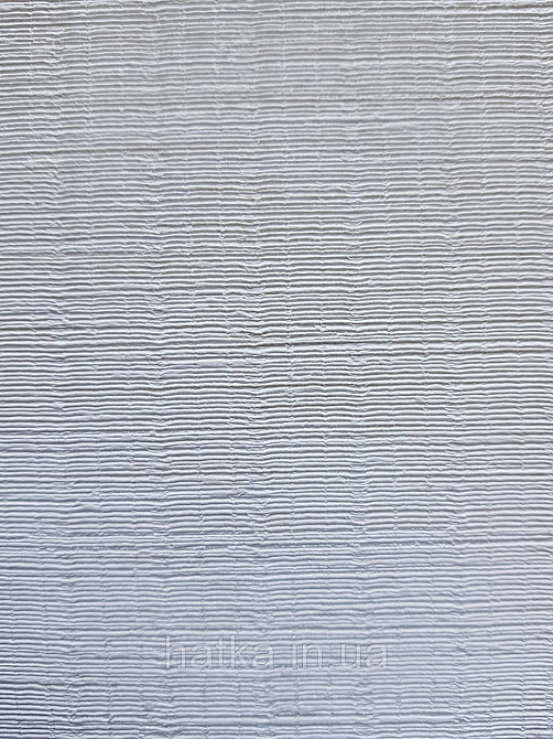 Обои флизелиновые эко Casadeco Five O'Clock 0.53х10 однотонные белые прожилки серебром под ткань Киев - изображение 1