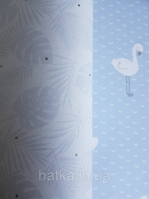 Шпалери флізелінові Decoprint 21131 Sweet Dreams дитячі сірі листя 0,53x10,05 м Київ - фото 1