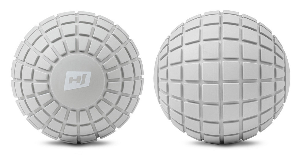 Масажний м'яч EVA 125 мм Hop-Sport HS-A125MB Сірий Киев - изображение 3