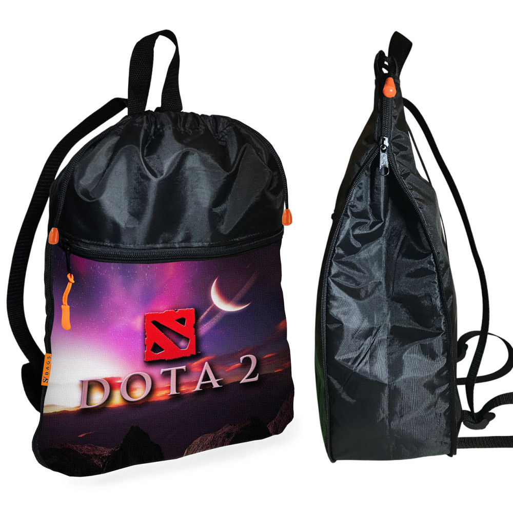 Шкільний рюкзак дитячий Dota 2 + Сумка для взуття спортивної форми рюкзак-мішок для хлопчика (01689) Київ - фото 2