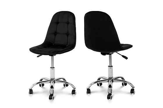 Стілець офісний Марсель, велюр чорний Киев