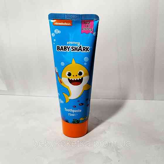 Дитяча зубна паста Nickelodeon Baby Shark Toothpaste Львів