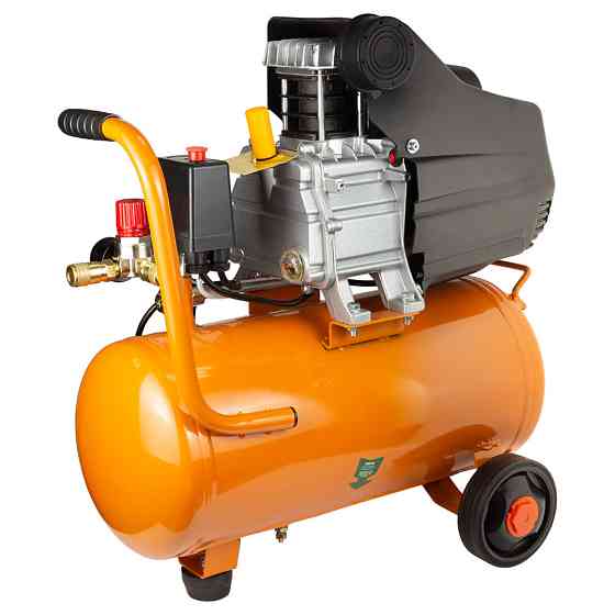 Grad Компрессор одноцилиндровый 1.5кВт 198л/мин 8бар 24л (2 крана) GRAD (7043555) Коломия