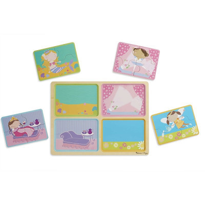 Пазл Melissa&amp;Doug дерев'яні у футлярі "Маленькі принцеси" (MD31365) Вінниця - фото 3