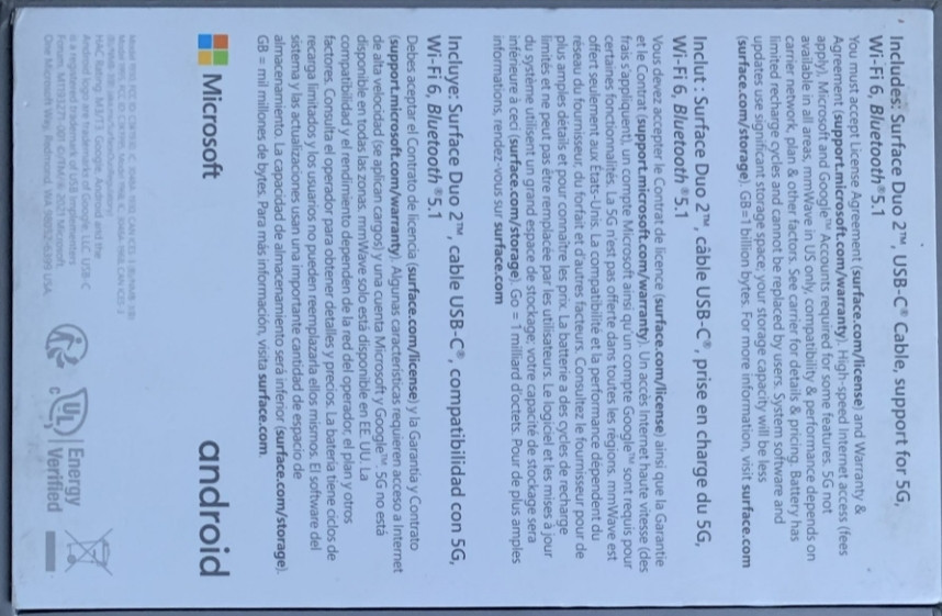 Телефон Microsoft Surface duo 2. Харьков - изображение 7