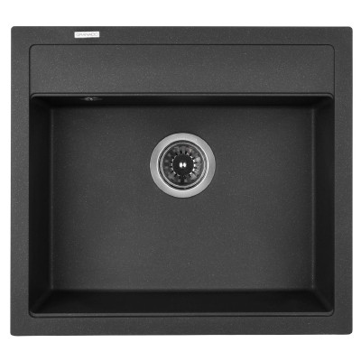 Мийка кухонна GRANADO LERIDA black shine (gr0401) Вінниця - фото 1