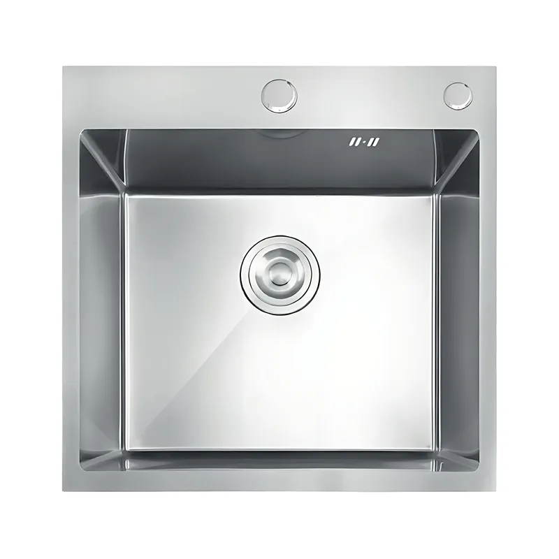 Мийка з нержавіючої сталі MIXXUS MH5050 DECOR SS COLOR (MH5050 DECOR NANO-SILVER)(3.0/0.8) колір нержавійка (MI7040) Київ - фото 1