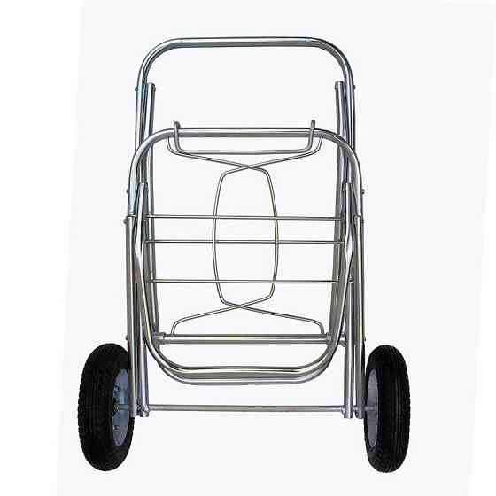 Хозяйственная складная тележка БО-200П с надувными колесами 200 мм – для дома, дачи, склада, до 60 кг Харьков