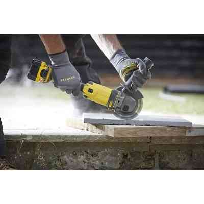 Шлифовальная машина Stanley FatMax, Li-Ion 18V, 2x4Ah, 9000 об/мин, d=125 мм, 2.66кг, кейс (SFMCG400M2K) Винница