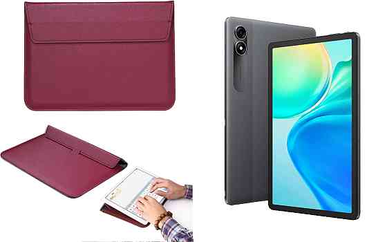 Чохол-конверт VitoCase для Blackview Tab 90, з функцією підставки для планшета Бордовий Київ