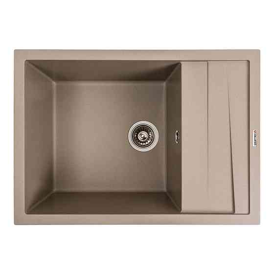 Гранітна мийка для кухні VALESO CASCADA 7050 матова Титан Коломыя