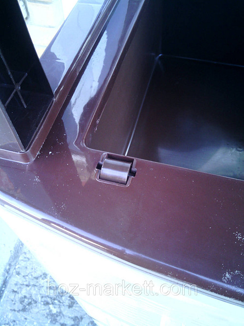 Комод пластиковий на 5 ящиків виробництва Україна беж із коричневим Харків - фото 7