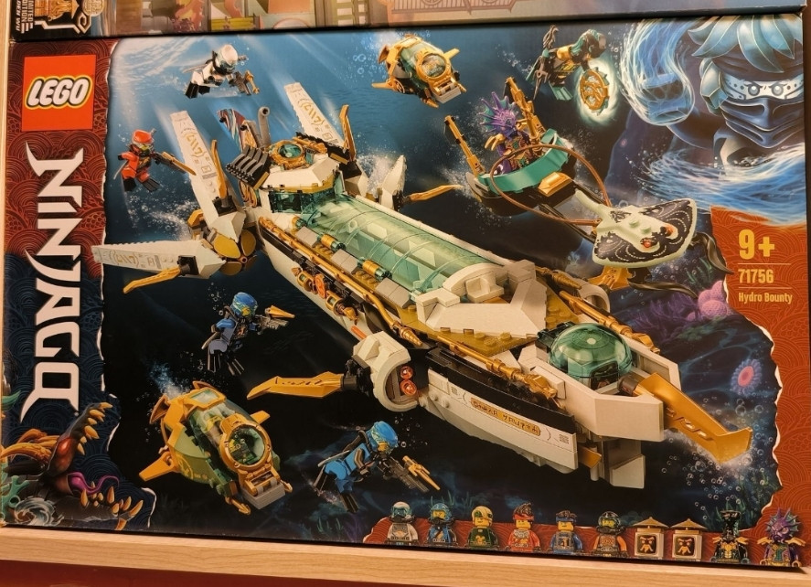 Lego 71756 Ninjago Hydro Bounty (полный набор, все детали и фигурки) Киев - изображение 2