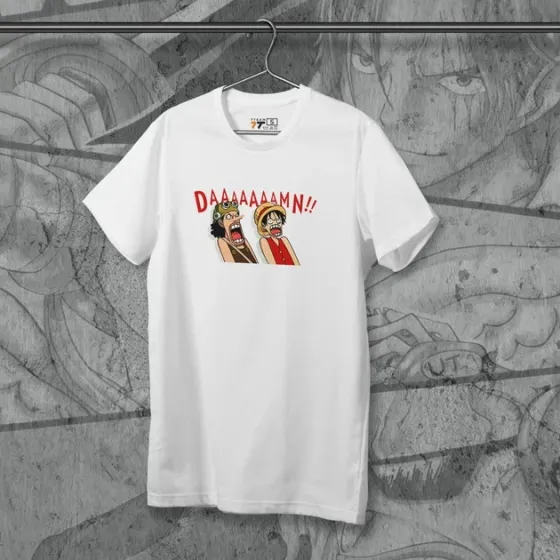 Футболка мужская с принтом Ван Пис DAMN W Размер 48 Anime0072 Днепр