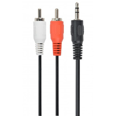Кабель мультимедийный Jack 3.5mm папа/2RCA папа Cablexpert (CCA-458-5M) Винница - изображение 1