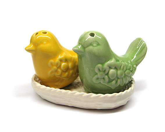 Набор для специй керамика Птички Киев - изображение 1