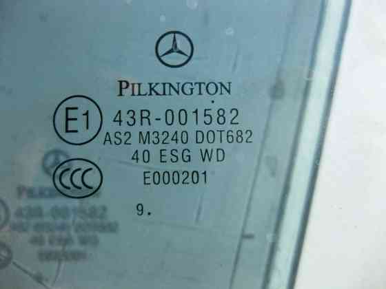 Mercedes-Benz  A2047250110 43R-001582 Скло передніх лівих дверей C-Class W204 до рестайлу Одеса