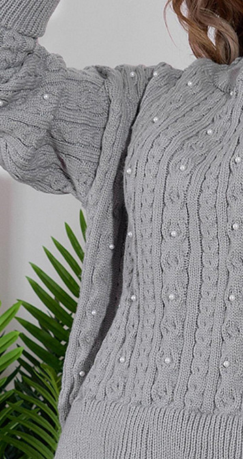 Свитер с жемчугом (46-48) Киев - изображение 2