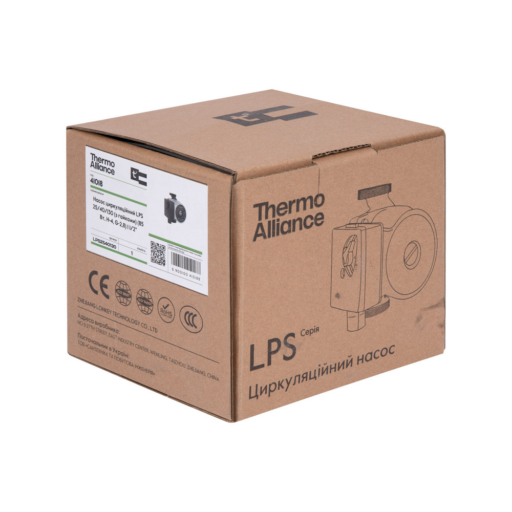 Насос циркуляційний Thermo Alliance LPS 25/40/130 Київ - фото 19