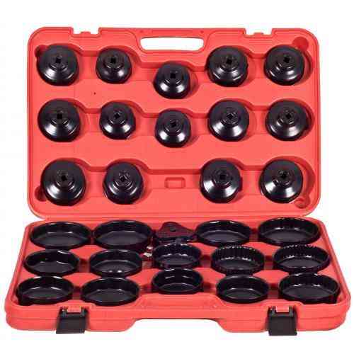 Комплект чашок для зняття оливних фільтрів, 30 предм(НС-5026) Alloid Одесса