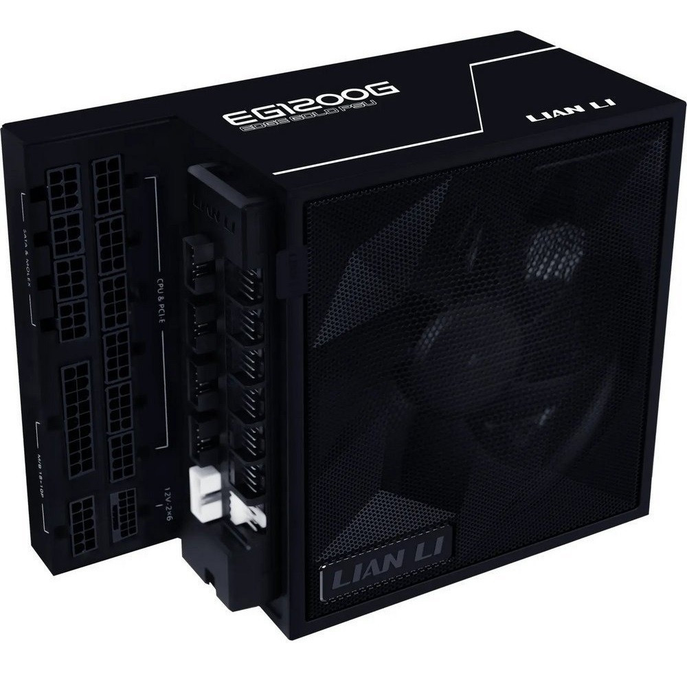 Блок питания Lian Li Edge Gold 1200W Black with Hub, EU Cord (G9P.EG1200G.BH00.EU) ( 18365 ) Харків - фото 6