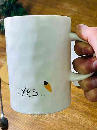 Кухоль чашка кераміка з кришкою і ложкою Olens "Їжачок" 400 мл білий з їжачком Київ