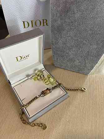 Діор набір сережки та браслет/ Dior Одеса