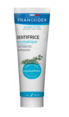 Набор Francodex (Франкодекс) ферментная зубная паста+щетка для собак и кошек, 70 г Киев