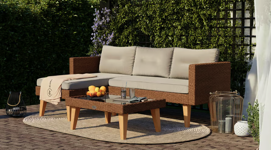 Комплект меблів для саду Di Volio Imola коричневий Київ - фото 5