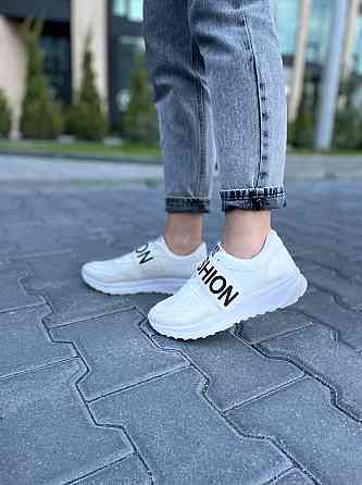 IDEAL Кросівки жіночі Ideal H10 білі (весна-осінь, еко-шкіра) (1528) лише 41р. Коломыя
