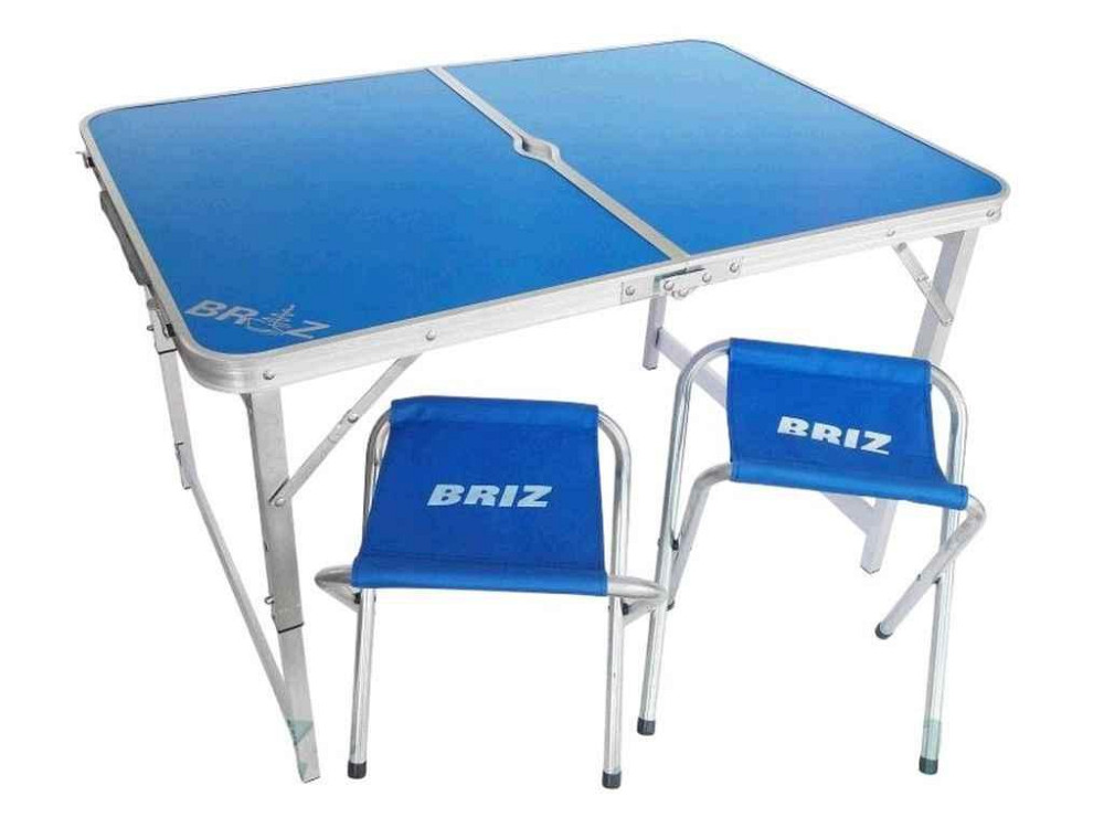 Стіл-валіза2стільця В-2 d-60*90*55см ТМ BRIZ Київ - фото 1