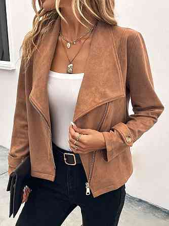 Замшева куртка-жакет "Nessa" оптом I Норма і батал Київ