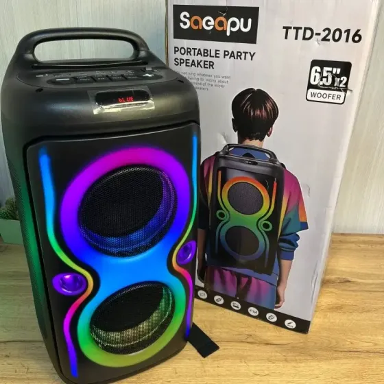 Колонка Bluetooth Portable Party Speaker TTD-2016 Коломия